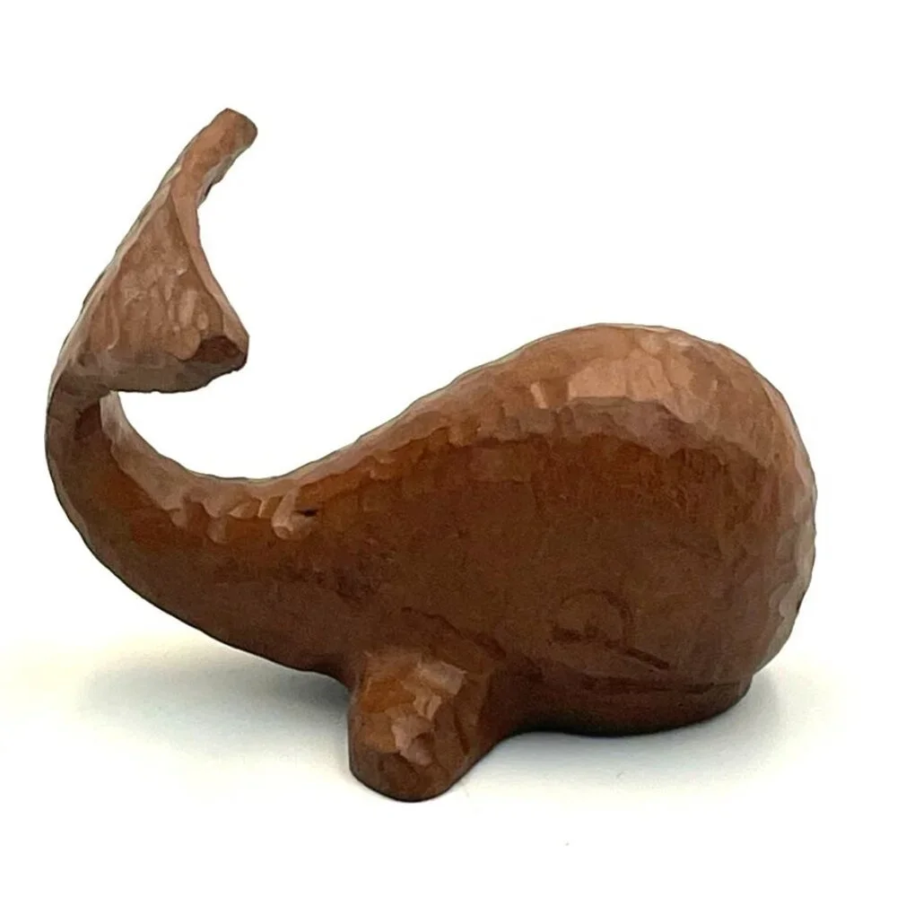 Vtg Red Mill Mfg Whale Figurine Made in USA‎ 3